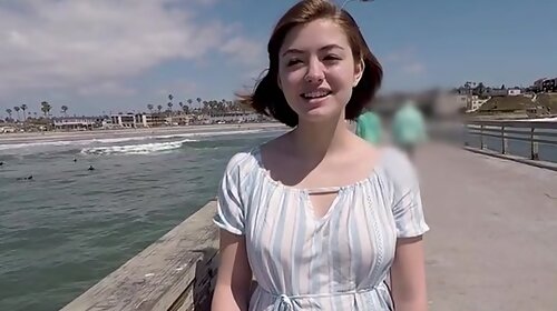 Big boobs teen 18+ titty fuck and facial cum